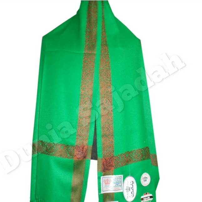 Sorban Sorban Kashmiri Arifat Hijau Panjang (Green Shawl)(M8W4) BEST SELLER Sorban Panjang 2 Meter S