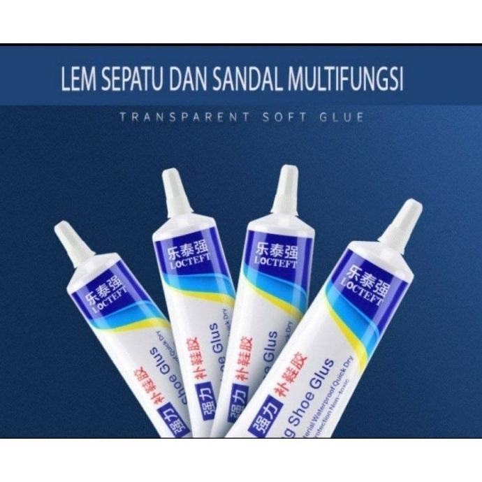 Lem sepatu LOCTEFT menempel pada semua jenis sepatu ,sepatu kulit 60ml