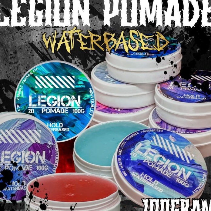✨COD✨ 100 GRAM POMADE LEGION WATERBASED GROSIR gas !!