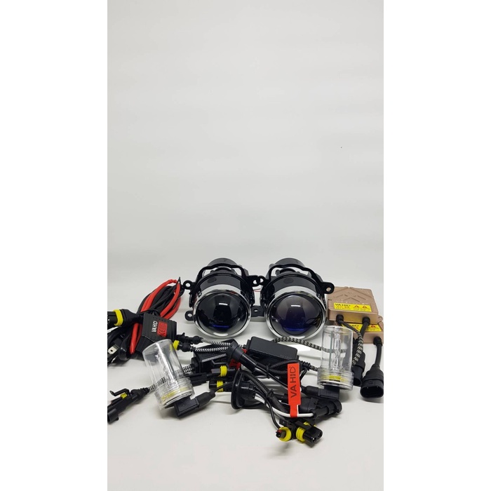 Cod - Foglamp Fog Lamp Projector Projie Hid Set Lengkap Vahid Toyota Honda Kode 084
