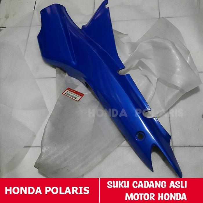 Cover Body Kiri Honda Supra FIT X 100 Biru 64340KEV880FMP ORIGINAL