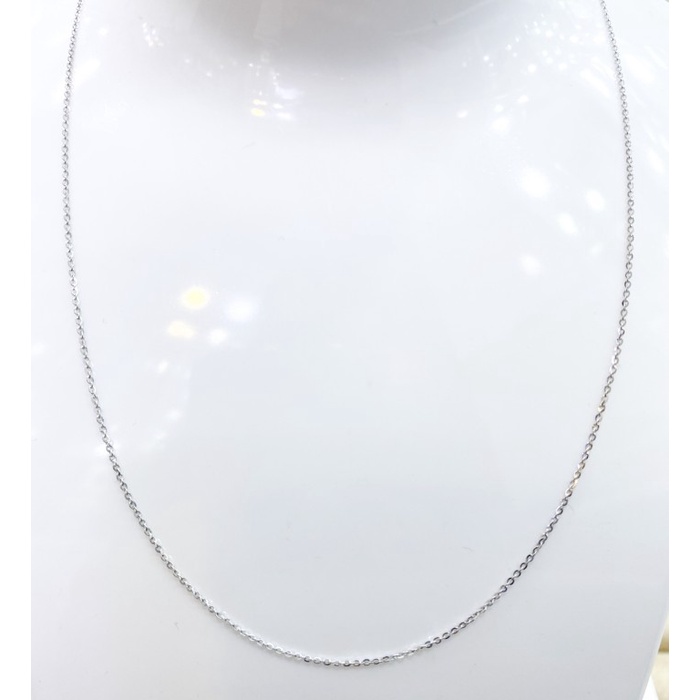 ✨Sale Kalung Emas Putih 750 Wanita Gram Kecil Mewah Bisa Sameday