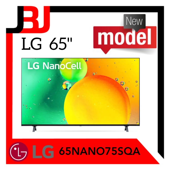 ✨Ori Led Tv Lg 65 Inch 65Nano75Sqa Lg Nano Cell 65Nano75 65Nano Cell 75Sqa Bisa Gojek