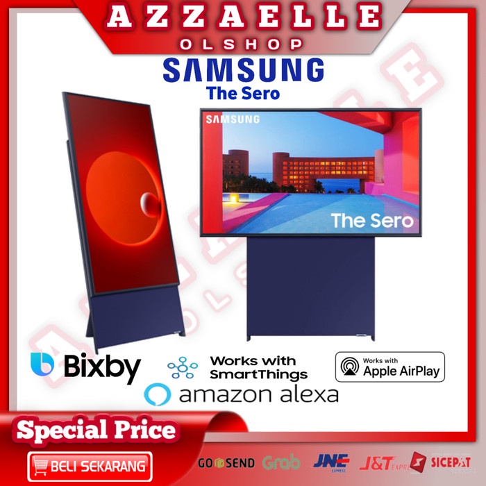 ✨Ori Samsung 43Ls05 Qled The Sero 4K Uhd Smart Tv/43Ls05T/43Ls05Tak Terbaru