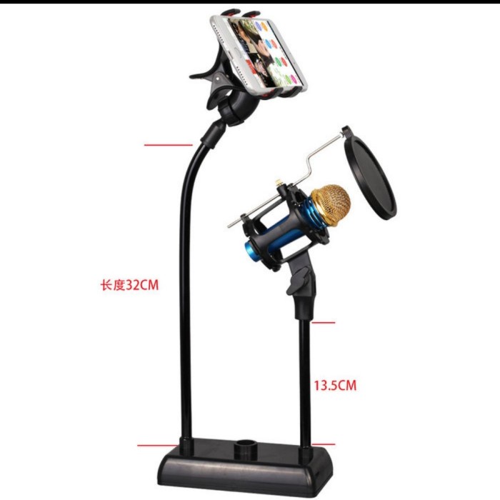 ✅Original Holder 2 In 1 Multifungsi / Vlogger Set - Original Diskon