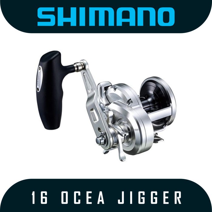 ✨Ori Reel Overhead Merk Shimano Type Ocea Jigger 3000Hg Tahun 2016 Berkualitas