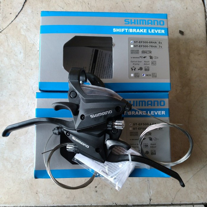 [New Ori] Shifter Shimano Plus Handle Rem 3X8 Speed Ef500 Terbaru