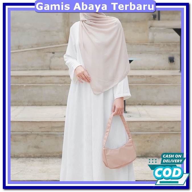 Baju Pengajian Wanita Muslim Gamies Polos Ld 140 Import Gamis Terbaru Ld 130 Jumbo Mewah Gmis Murah 