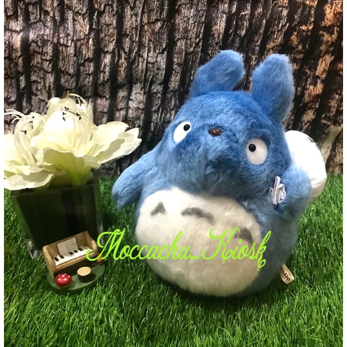 ✅New Ori Totoro Stuffed Toy Plush Blue Studio Ghibli / Boneka Totoro Biru Berkualitas