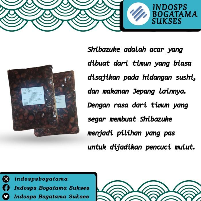 

Pickled Shibazuke 1kg | Acar Timun Fermentasi Jepang Best Seller