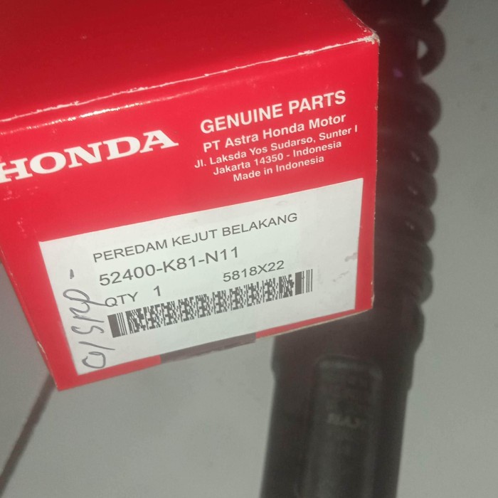 ✨New Ori Shock Sok Shok Belakang Honda Beat Fi F1 Eco Esp 2016 Beat Street Terbaru