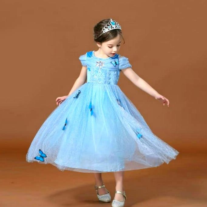 baju princess anak perempuan kostum princess anak gaun princess anak 1