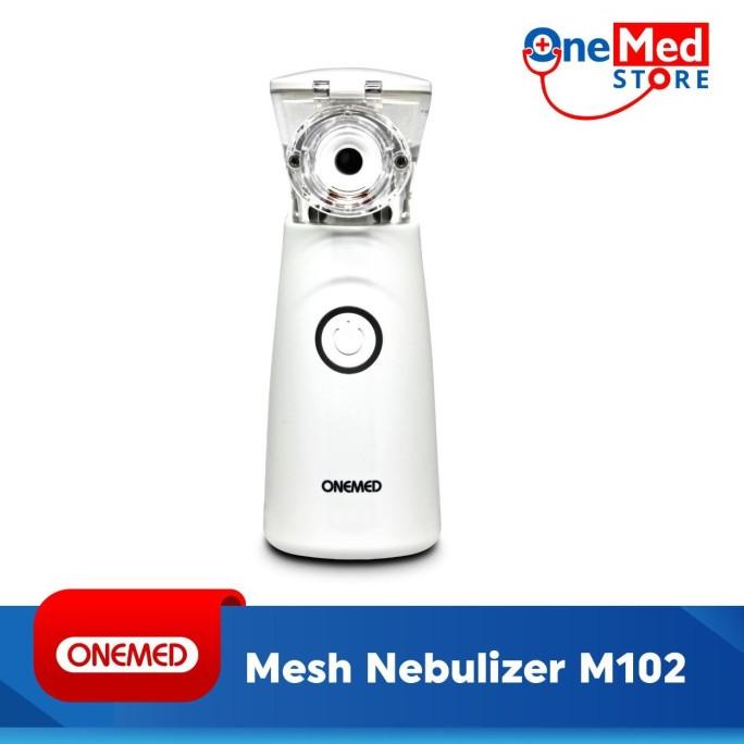 Mesh Nebulizer OneMed M 102 Portable / Alat Uap Bantu Pernafasan Asma