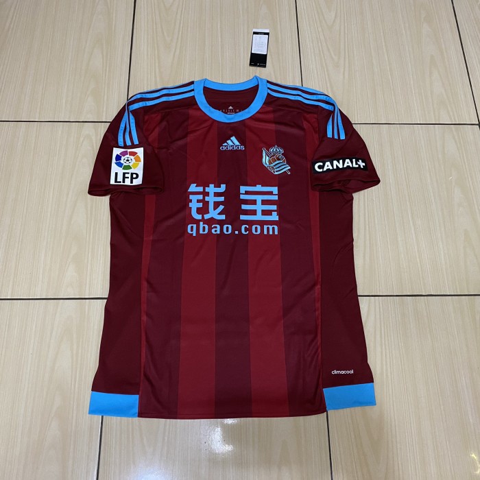 [New] Jersey Real Sociedad Away 2015/2016 Original Bnwt Limited