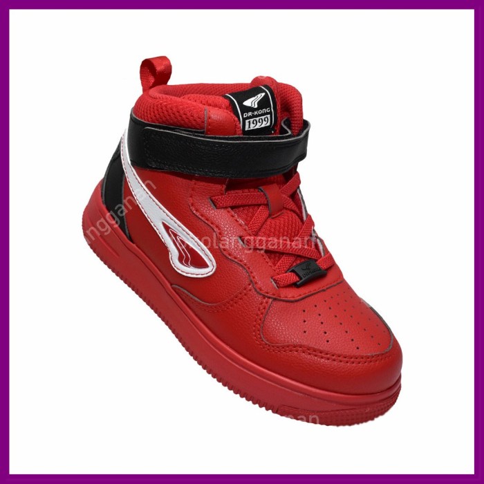 ✨New Dr. Kong Ukuran 31 Sepatu Olahraga Anak C1000596 - Merah Limited