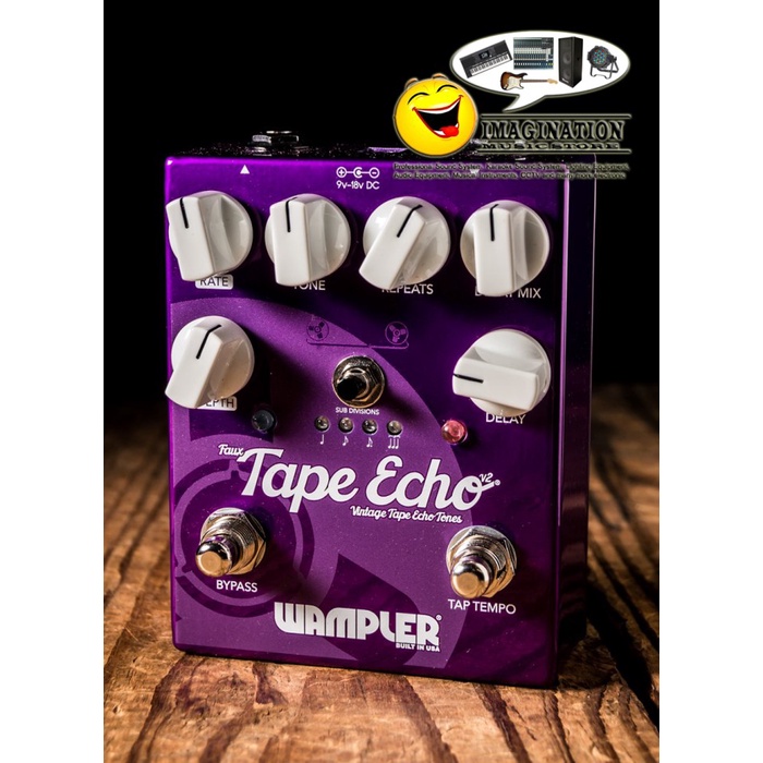 ✨New Wampler Faux Tape Echo V2 Delay Pedal Bisa Sameday