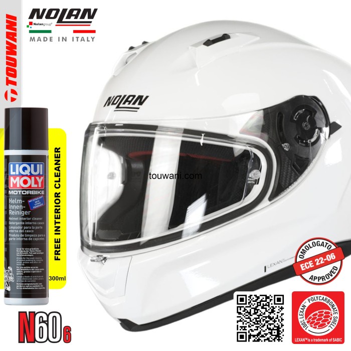 [New Ori] Helm Nolan N60-6 Classic Metal White Limited