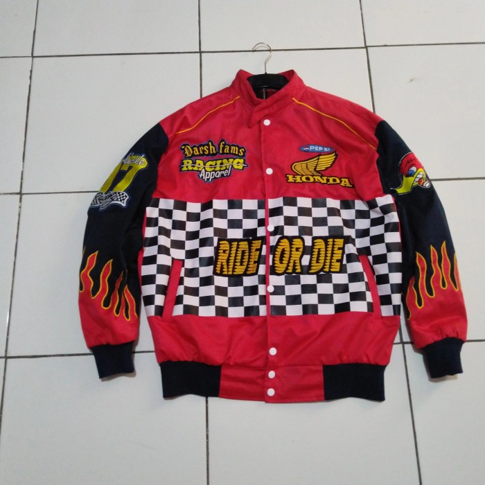 [New Ori] Jaket Racing Honda Custom By Darshfams Diskon