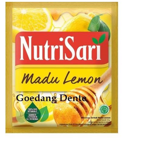 

Nutrisari Minuman Serbuk Madu Lemon Renceng 10 Sachet