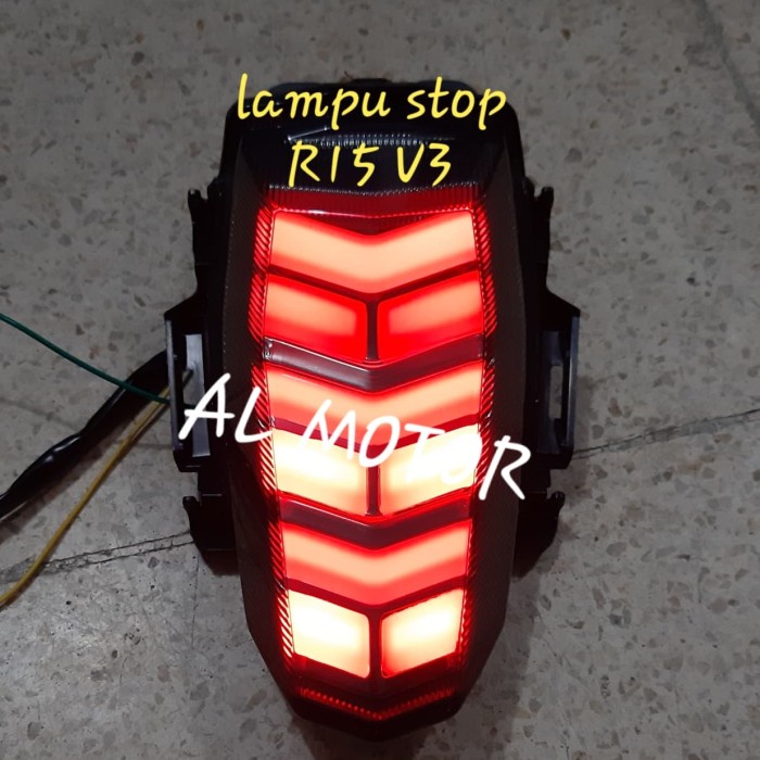 [Baru] Lampu Stop Yamaha R15 V3 Stop Lamp R15V3 Lampu Stop Belakang R15V3 Bisa Gojek