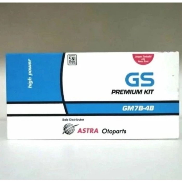 ✨New Aki Motor Yamaha Nouvo Scorpio Scorpio Z Gs Astra Gm7B-4B Aki Basah Berkualitas