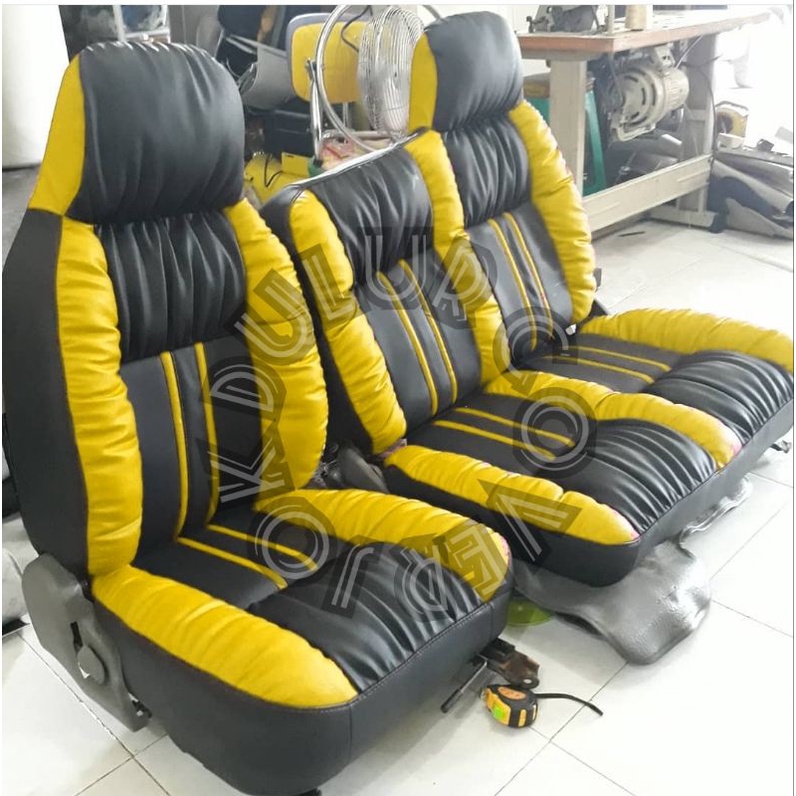 Sarung jok mobil truk dyna 130HT bonus Sarung Stir - Hino Dutro - Dyna Dutro - Sarung jok mobil truk