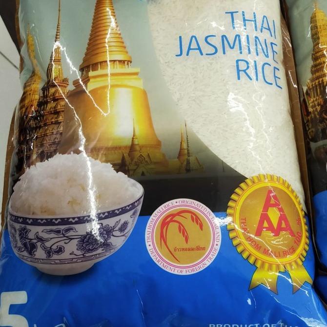 

Leon Brand Thai Jasmine Rice 5Kg Beras Thailand