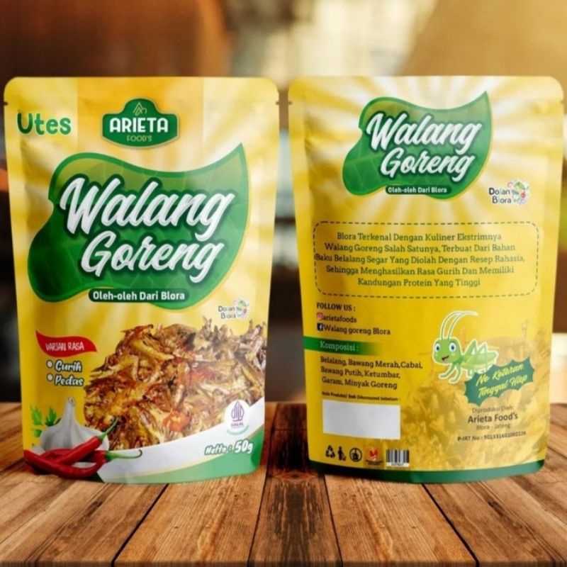 

WALANG GORENG/ BELALANG GORENG UTES 100%HALAL Cemilan Oleh-Oleh Khas Blora