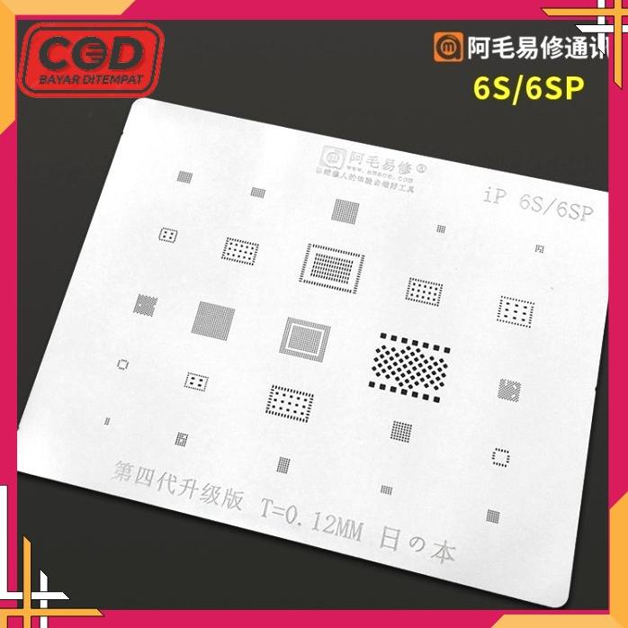 Plat Bga Iphone 6S Amaoe Original Cetakan Stencil