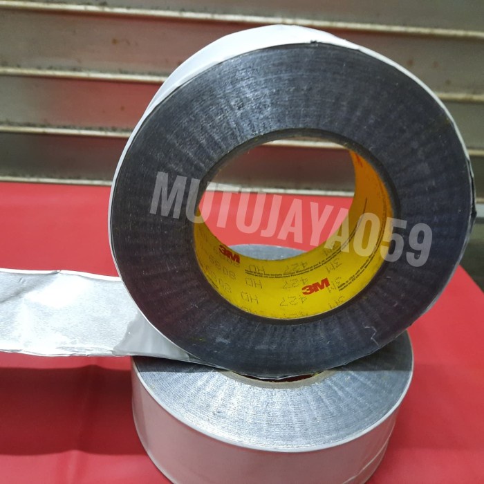 

✨Sale 3M Almunium Foil Tape 427 Silver Usa Ukuran 2Inch X 60 Yard Berkualitas