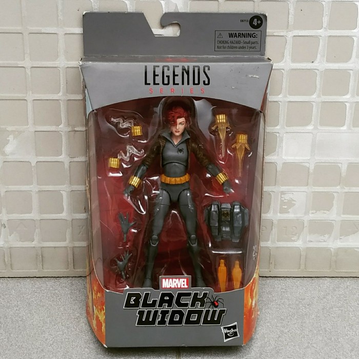 [Original] Hasbro Marvel Legends Black Widow Grey Gray Suit Costume Limited