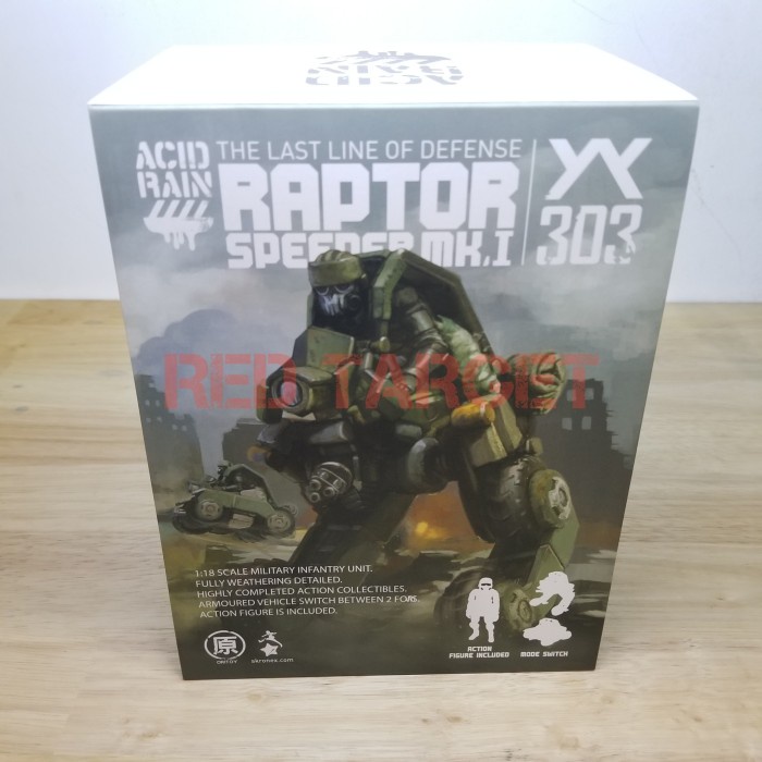 ✨New Acid Rain Raptor Speeder Mk I Action Figure 1:18 Berkualitas