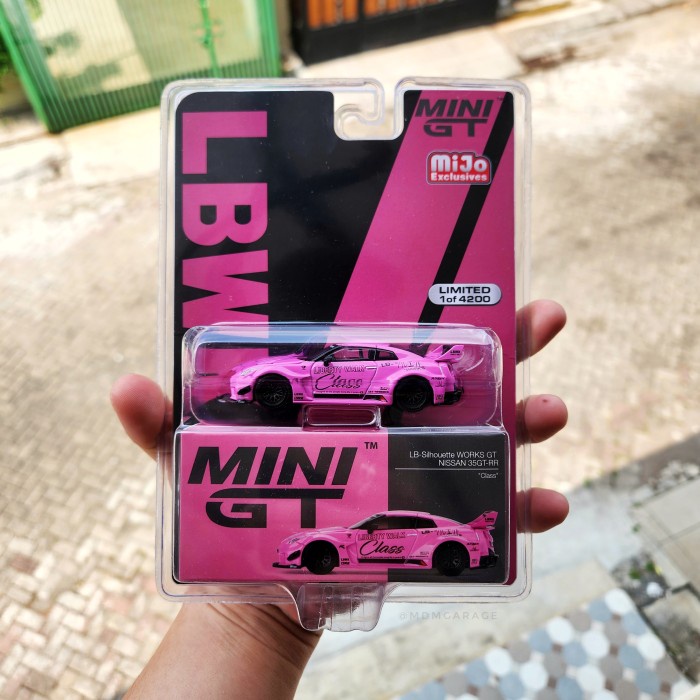 ✅COD Mini Gt [281] X Mijo - Lb Works Nissan Gtr R35 Pink Class Terbaru