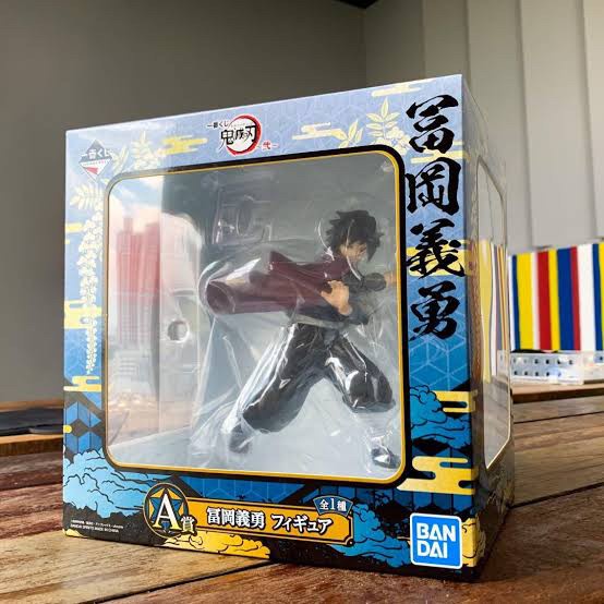 ✨New Ori Ichiban Kuji Demon Slayer: Kimetsu No Yaiba Giyu Tomioka Prize A Terbatas