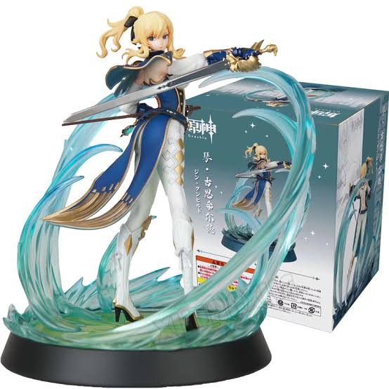 ✅COD Action Figure Model Statue Genshin Impact Jean Bisa Sameday