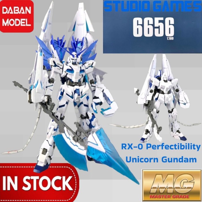 ✨New Daban Model 6656 Mg 1/100 Rx-0 Perfectibility Unicorn Plamo Diskon