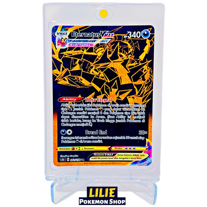 ✅New Eternatus Vmax Ur - Pokemon Tcg Indonesia Bisa Sameday