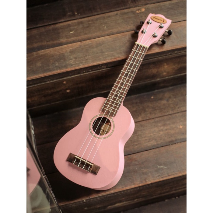 [Original] Ukulele Pink Soprano Makoa Dapat Sertifikat Tas Ukulele Senar Ukulele Terbatas