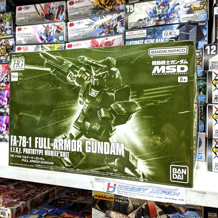✨New Hg Fa-78-1 Full Armor Gundam Bisa Gojek