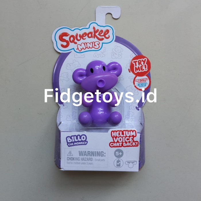 ✅COD Squeakee Minis Billo The Monkey Berkualitas