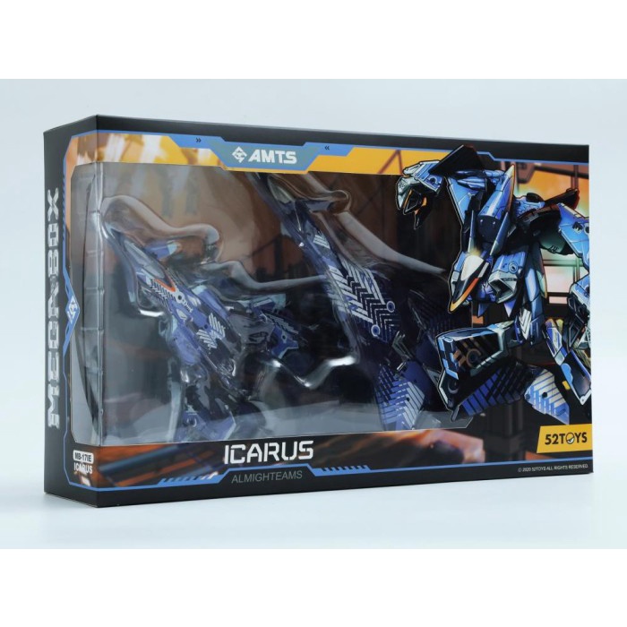 ✨New Ori 52Toys Megabox Mb-17Ie Icarus Elite Figure Jet Series Pesawat Terbaru