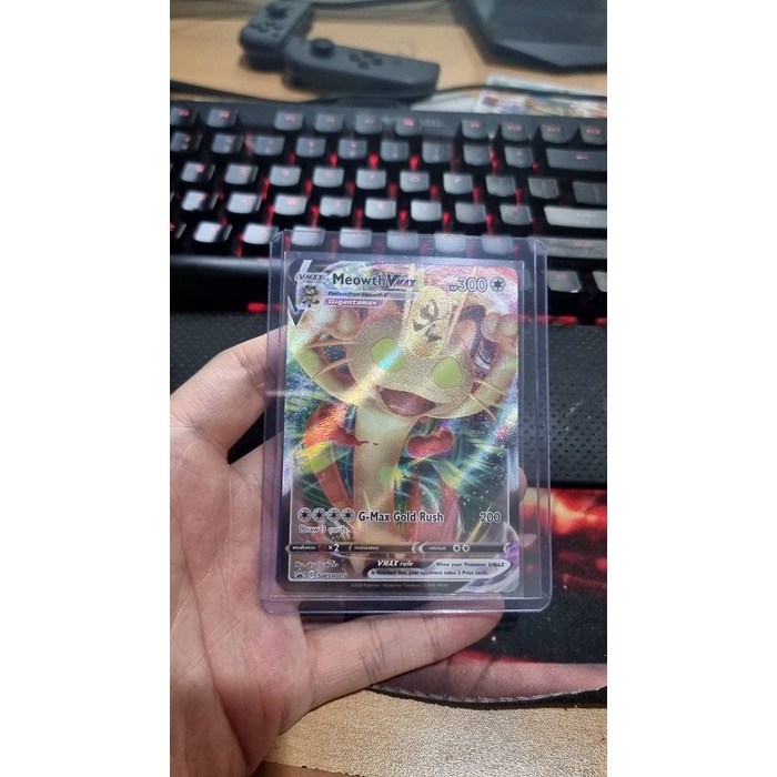 ✅New Meowth Vmax - Swsh005 - Promo Pokemon Sword  Shield Promos Limited