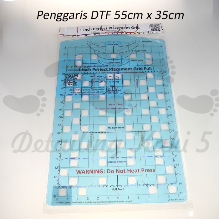 

✨Sale Penggaris Dtf Centering Guide Ukuran Besar Jumbo Bisa Gojek