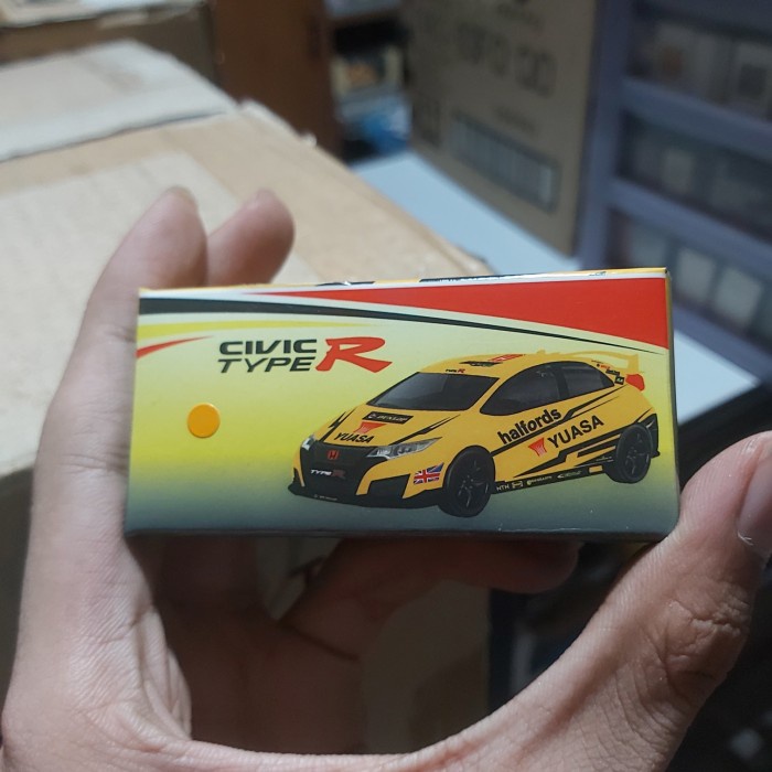 ✨New Tomica Honda Civic Type R Civic Type R Fans Club Custom Yellow Bisa Gojek