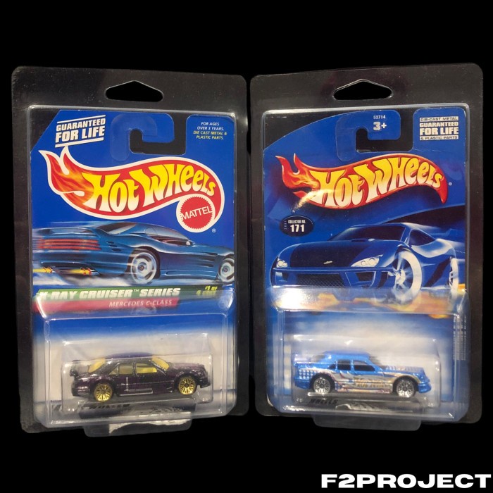 ✅New Hotwheels Mercedes C Class W202 2 Pcs Diecast *Free Protector* Berkualitas