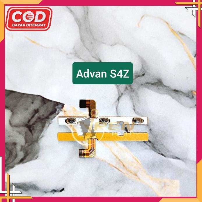 Flexible Tombol On Off Volume Advan S4Z Original Switch