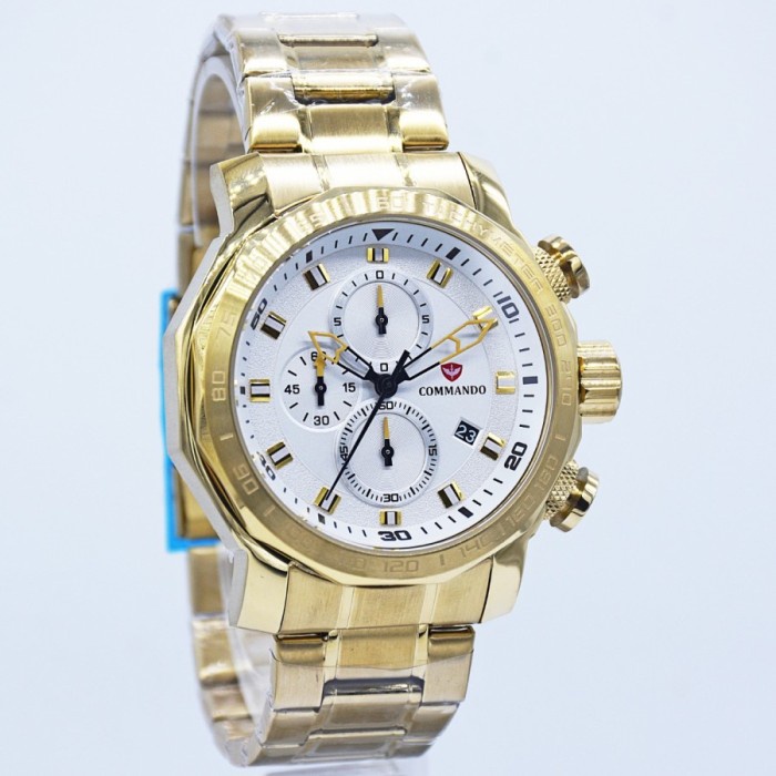 ✅Original Jam Tangan Commando 7006 Original Garansi Resmi 1 Tahun Gold Berkualitas