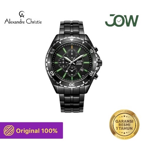 ✅Sale Jam Tangan Pria Alexandre Christie Ac9214 Ac 9214 Nmnight Visio Terbatas