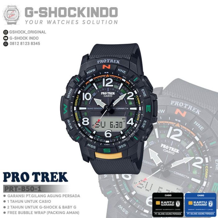✅Sale Casio Pro Trek Prt-B50-1 / Prt-B50-1Dr Original Bisa Sameday
