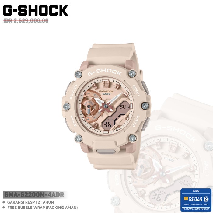 ✅New Casio G-Shock Gma-S2200M-4Adr Original Terbatas